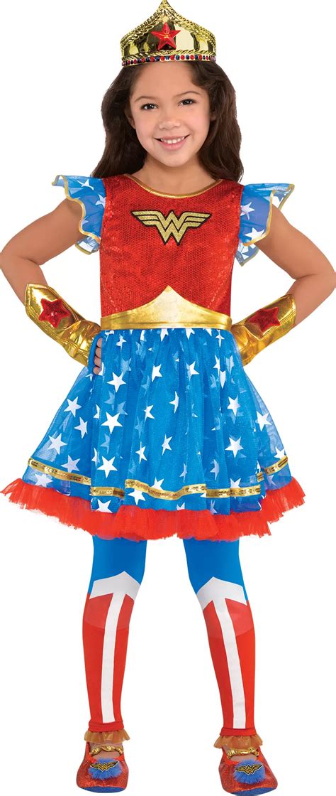 Girl S Wonder Woman Accessories Party City