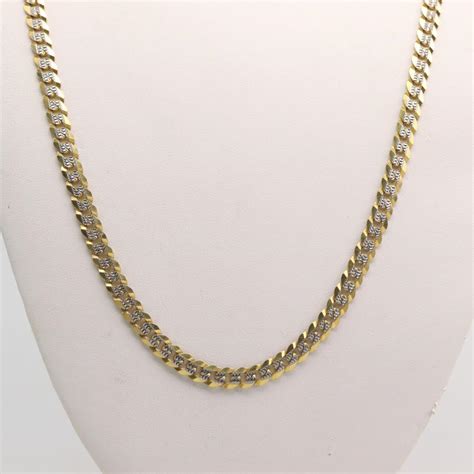 Kt Two Tone Gold Necklace Property Room