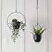 VDYXEW 2 Pcs Hanging Planters For Indoor And Outdoor Plants With Hooks