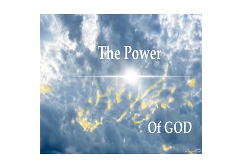 The Power of God