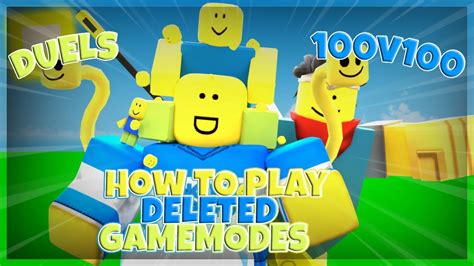 How To Play Duels And Other Deleted Gamemodes In Roblox Bedwars Youtube