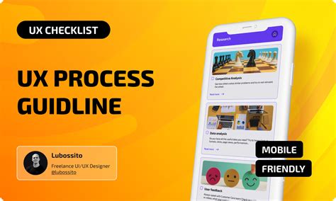 Ux Process Guidline Checklist Figma