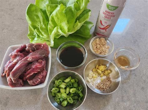 Korean Beef Lettuce Wraps Delightfully Low Carb