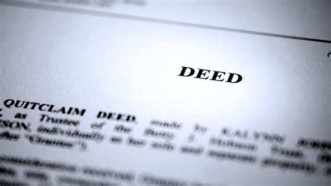 Are There Different Types Of Deeds In Florida Sjf Law Group