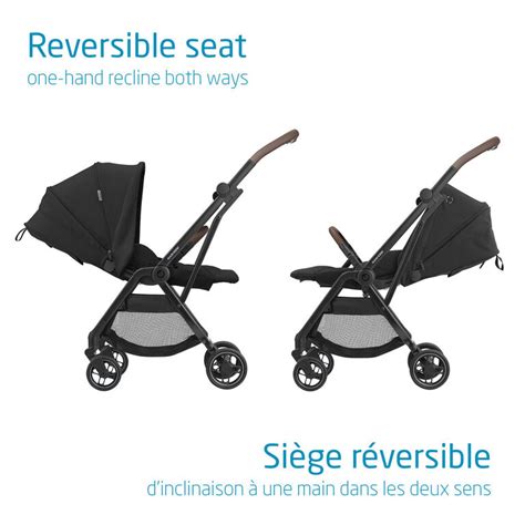 Maxi-Cosi Leona Ultra Compact Stroller - Essential Black | Babies R Us ...
