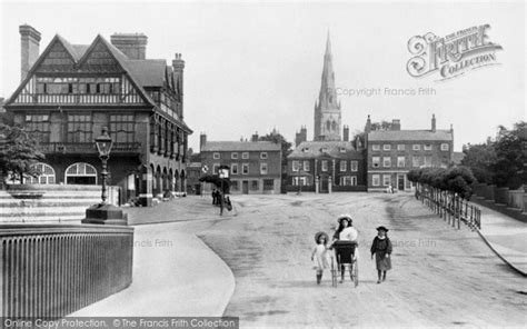 Newark, From Trent Bridge 1909 - Francis Frith