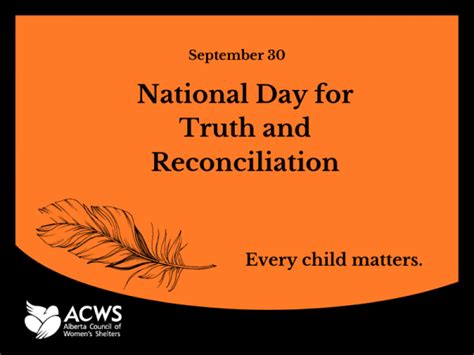 National Day for Truth and Reconciliation - Alberta Council of Women’s ...