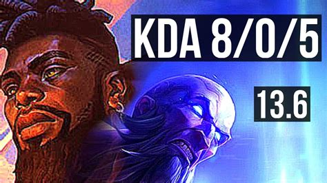 K SANTE Vs RYZE TOP 8 0 5 Legendary 400 Games KR Master 13 6