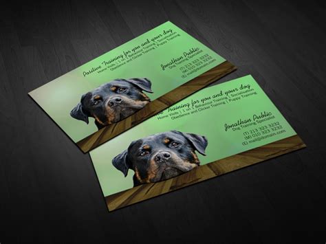 Dog Trainer Business Cards - J32 DESIGN