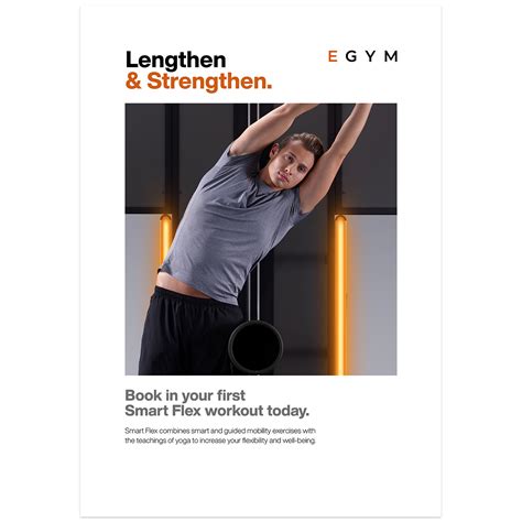 smart flex poster  egym marketing portaal