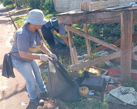 Caminhada ecológica contra a Dengue recolhe 135 sacos de lixo Tásabendo