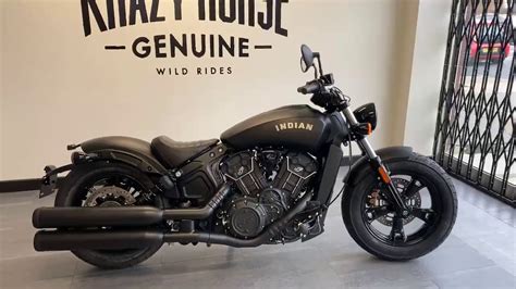 Indian Scout Bobber Sixty Thunder Black Smoke Abs Reviewmotors Co