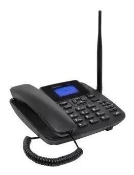 Telefone Rural Celular Fixo De Mesa Intelbras Cf4201 Desbloq Frete grátis