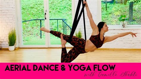 Aerial Yoga Dance Jungle Flow With Camille Shakti Flips Tricks