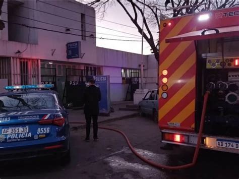 Gran despliegue policial para contener un intento de motín e incendio