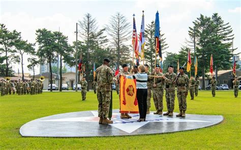 Historic Casing of U.S. Army Garrison Camp Red Cloud Colors | Article ...