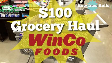 Amazing WINCO Grocery Haul Weekly Grocery Haul Planning Meals For