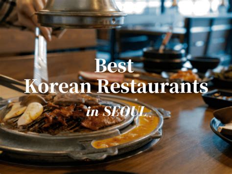 10 Best Korean Restaurants In Seoul Japan Web Magazine