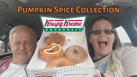 Krispy Kreme Pumpkin Spice Collection 2023 Review Youtube