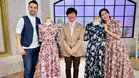 春のサーキュラーワンピース すてきにハンドメイド Nhk