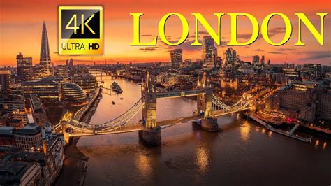 London City In 4k Uhd Drone Youtube