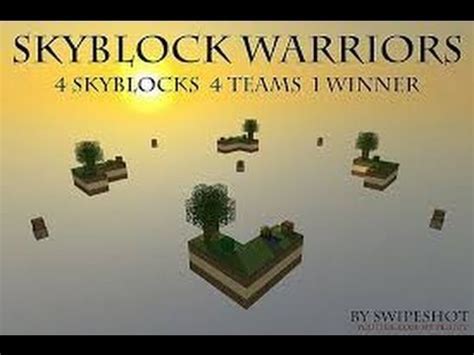 Minecraft Pvp Skyblock Warriors Fr Skyblock En Multijoueur Youtube