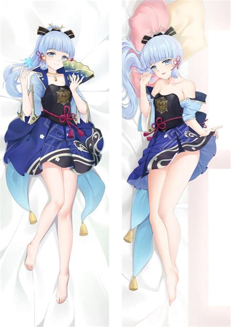 Anime Genshin Impact Kamisato Ayaka Dakimakura Cute Hugging Body Pillow