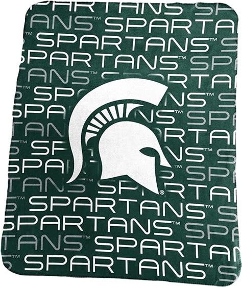 Michigan State University Spartans Fleece Throw Blanket