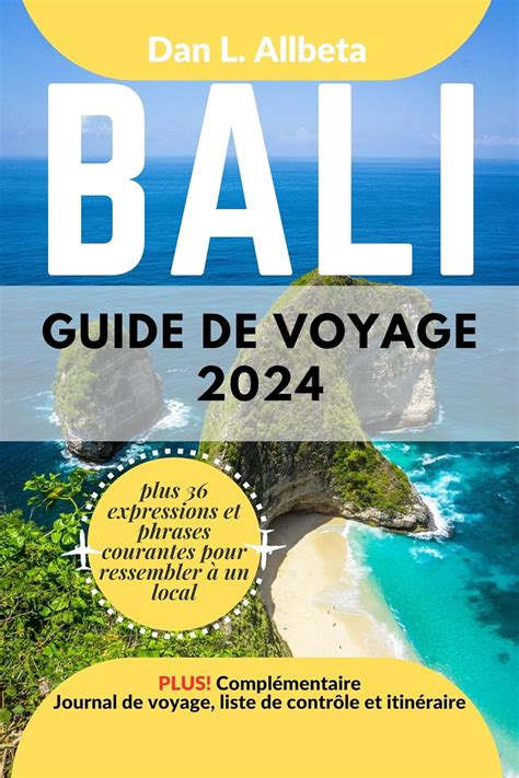 Amazon BALI Guide De Voyage 2024 Pour Les Couples Et Les Voyages