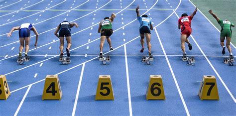 Are Middle Lanes Fastest In Track And Field Data From 8000 Racers