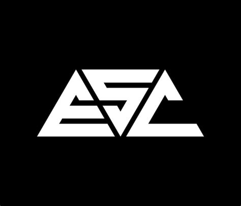 premium vector esc logo