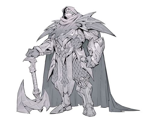 ArtStation Mercenary Character Design References Fantasy Character