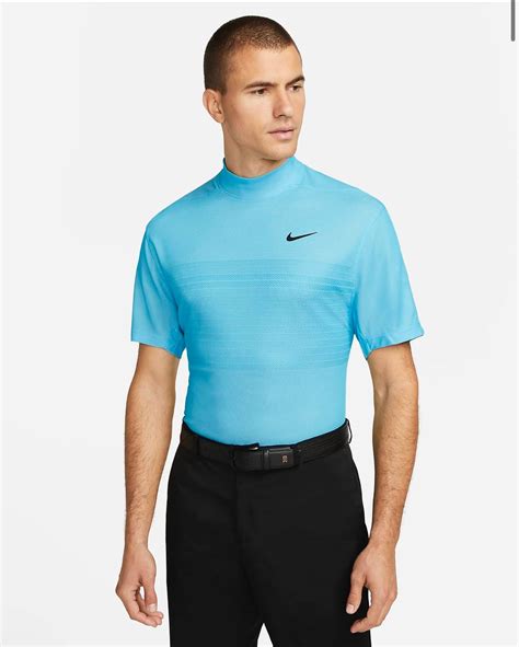 Nike Nwt 2023 Tiger Woods Mock Neck Golf Polo Shirt 90 Grailed