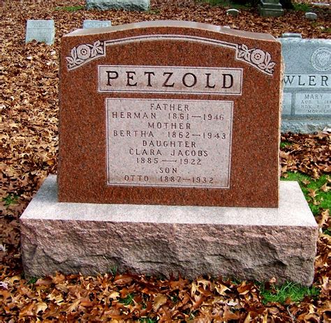 Herman Carl Petzold 1861 1946 Find A Grave Memorial