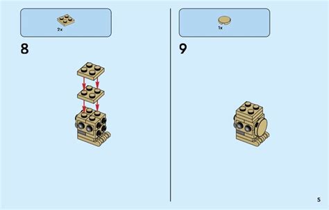 LEGO Instructions for set 30666 Gift Animals, Creator - 3 in 1