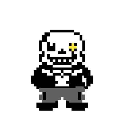 Editing Gaster Tale Sans Overworld Sprite Free Online Pixel Art