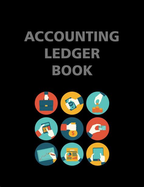 Accounting Ledger Book: Small Business Finance Tracker Journal, 120 pages, 8.5x11 by Polycolor ...