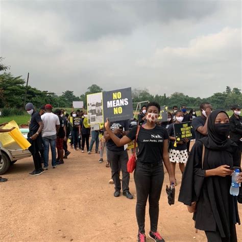 Protesters March Against Sexual & Gender-Based Violence in Lagos ...