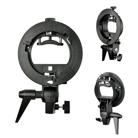 Godox S Type Bracket Bowens S Mount Holder For Speedlite Flash Snoot