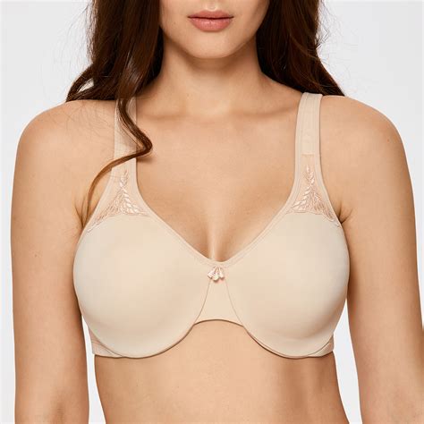 Delimira Womens Full Figure Non Padded Underwire Minimizer Bra Ebay