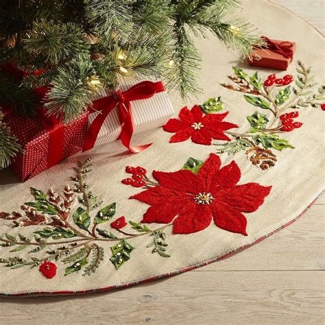 10 Christmas Tree Skirts And Collars To Dress Your Tree In Its Holiday Best Holiday Christmas