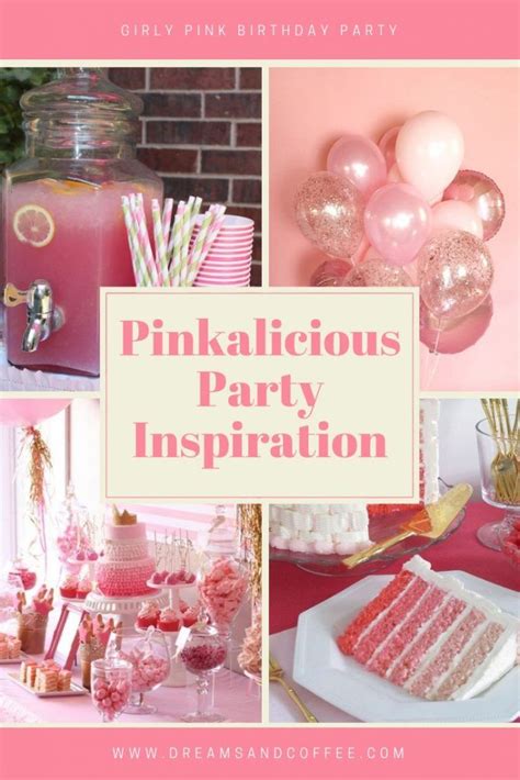 Pinkalicious Birthday Party Inspiration Pink Party Decor And Ideas Pinkalicious Birthday