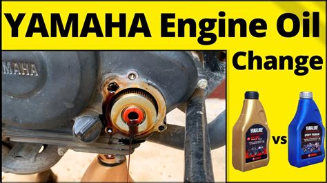 Yamaha Engine Oil Change Yamalube Engine Oils Fz Engine Oil Filter