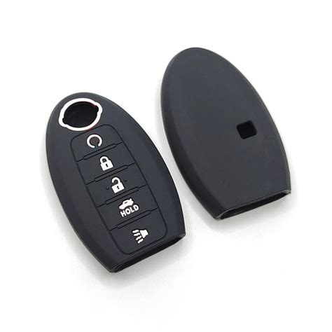 5 Buttons Silicone Keyless Entry Remote Car Smart Key Fob Ebay