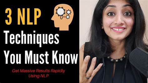 3 Nlp Techniques You Must Know Nlp Training For Rapid Subconscious