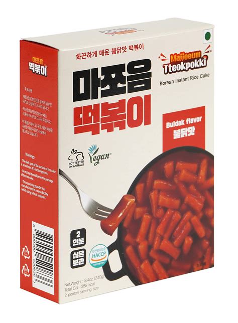 Buy Vegan Sd Foods Buldak Flavor Majjoeum Tteokbokki Korean Instant