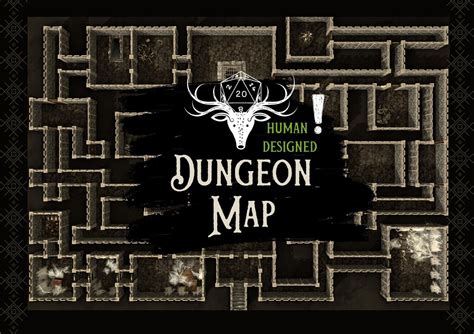 Dungeon Crawl Battle Map Dungeon Map Map Rpg Human Designed Dnd Battle