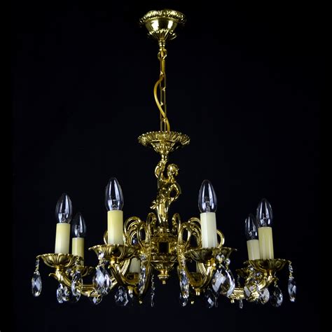 Brass Chandeliers - TRADICE — WRANOVSKY - Bohemian Crystal Chandeliers ...