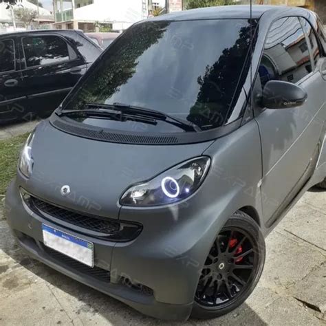 Angel Eyes Olho De Anjo Led Drl Diurno P Smart Fortwo Parcelamento