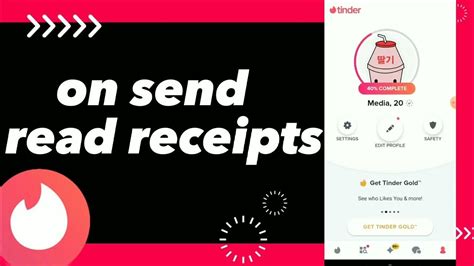 How To Turn On Send Read Receipts On Tinder App Youtube